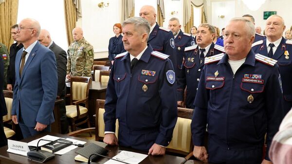 Заседание совета по делам казачества в Ростовской области