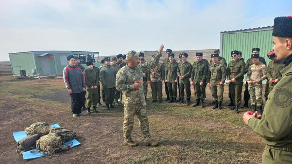 Военно-полевые сборы казаков ВКО ВВД 