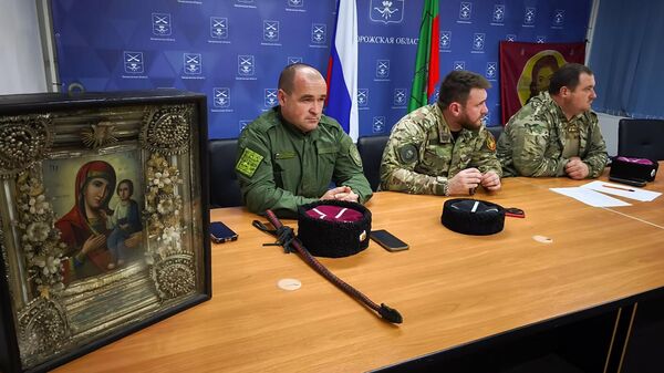Встреча атаманов запорожского казачества в Мелитополе
