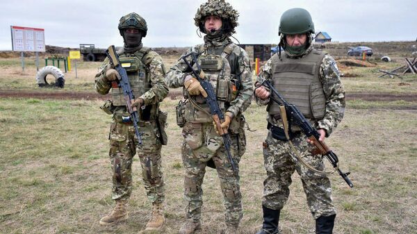 Казаки ОВКО на военно-полевых сборах Казаки ОВКО на военно-полевых сборах