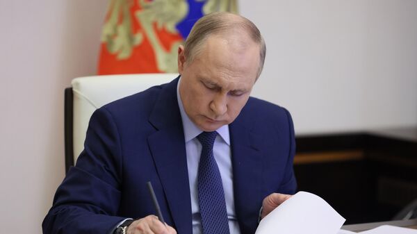 Президент РФ Владимир Путин