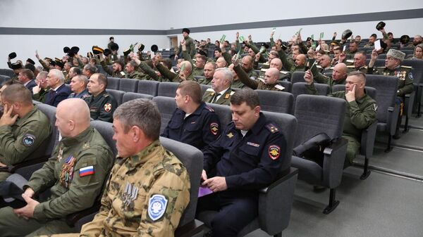 Отчетный круг Иркутского казачьего войска