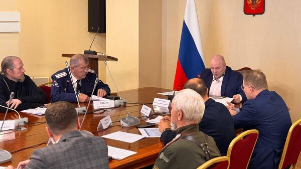 Заседание рабочей группы по делам казачества в правительстве Сахалинской области