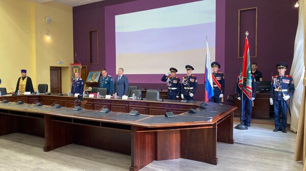 Отчетный круг Сибирского войскового казачьего общества