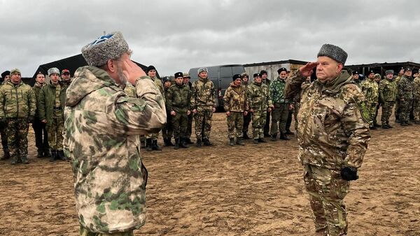 Первые военно-полевые сборы Северо-Западного казачьего войска