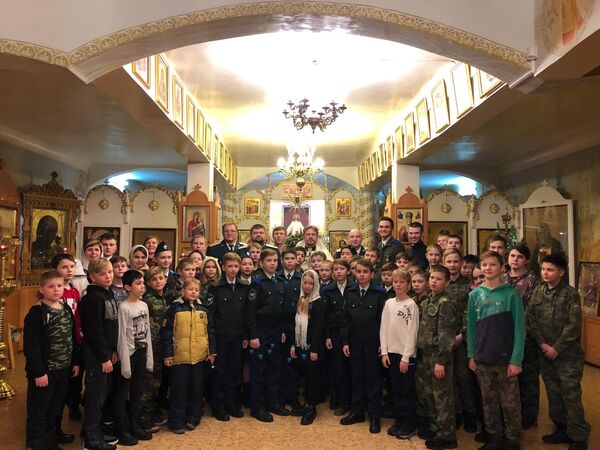 Воспитанники казачьей школы Атаман Воспитанники казачьей школы Атаман