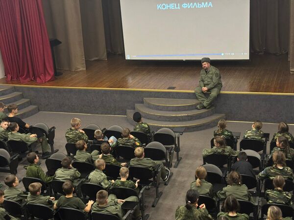 Воспитанники казачьей школы Атаман Воспитанники казачьей школы Атаман