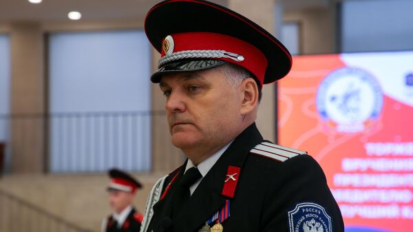 Директор Стародубского казачьего кадетского корпуса имени Героя Советского Союза А.И.Тарасенко Юрий Никифоров