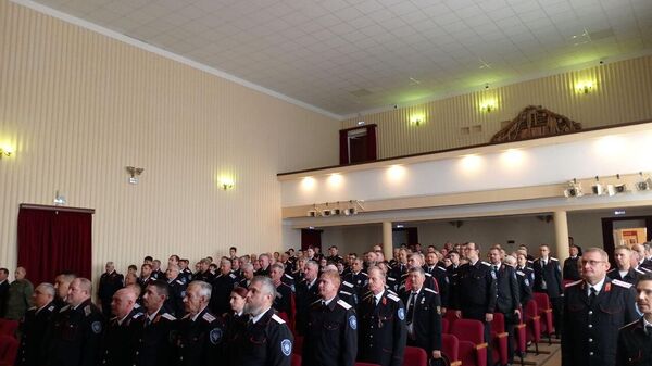 Отчетный сбор Ейского казачьего отдела