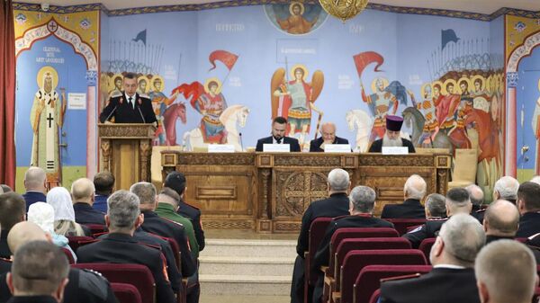 Совет атаманов Кубанского казачьего войска в Краснодаре 