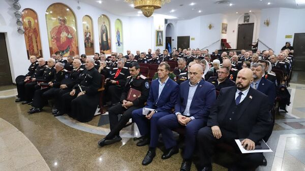 Совет атаманов Кубанского казачьего войска в Краснодаре 