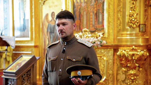 Заместитель атамана Забайкальского войскового казачьего общества по патриотическому воспитанию и работе с молодежью Артем Туголуков