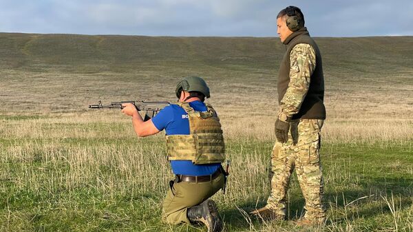 Военно-полевые инструкторско-методические сборы казаков Всевеликого войска Донского в Калмыкии