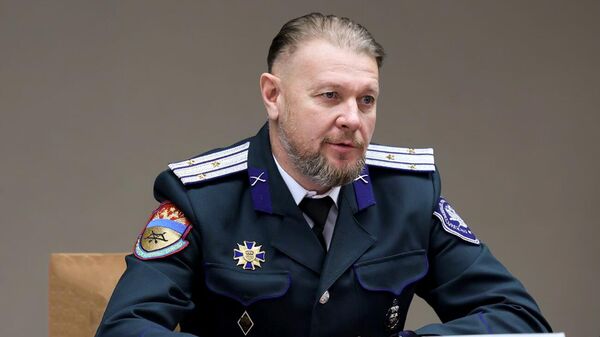 Атаман Оренбургского войскового казачьего общества Игорь Цыганов