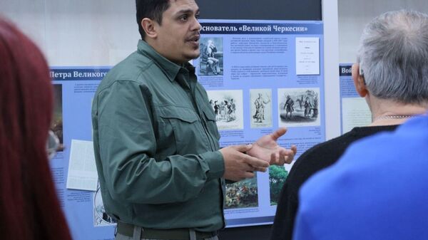 Тимур Латипов в военно-патриотическом музее истории СВО