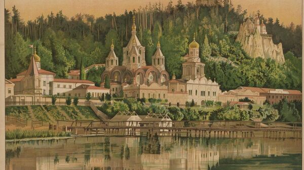 Успенская Святогорская пустынь. 1896 год