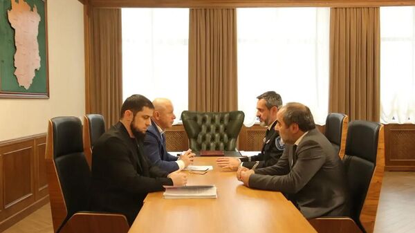 Рабочая встреча атамана ВсКО с руководителем администрации главы и правительства Чеченской Республики