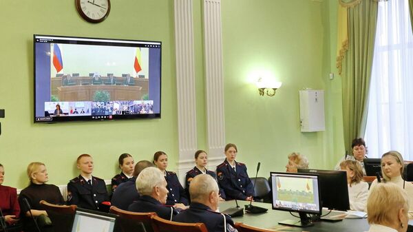 Участники площадки XXX Димитриевских образовательных чтений в ЮРГПУ (НПИ) имени М.И.Платова в Новочеркасске 