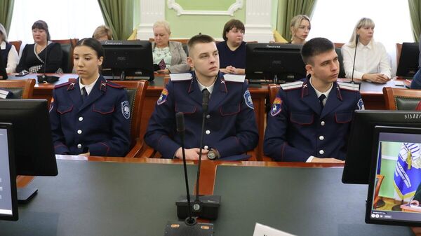 Участники площадки XXX Димитриевских образовательных чтений в ЮРГПУ (НПИ) имени М.И.Платова в Новочеркасске 