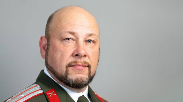 Атаман Енисейского войскового казачьего общества Николай Худолеев