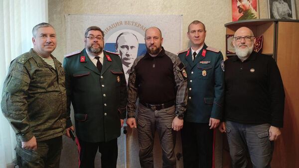 Подписание соглашения о сотрудничестве между Кузбасским союзом ветеранов СВО и Кемеровским отдельским казачьим обществом Сибирского войскового казачьего общества