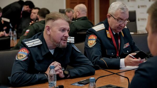 Атаман Оренбургского войскового казачьего общества Игорь Цыганов