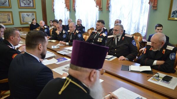 Рабочее совещание Кубанского казачьего войска