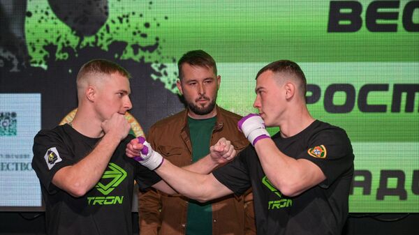 Участники турнира Казачий Вольный Бой в Хабаровске 