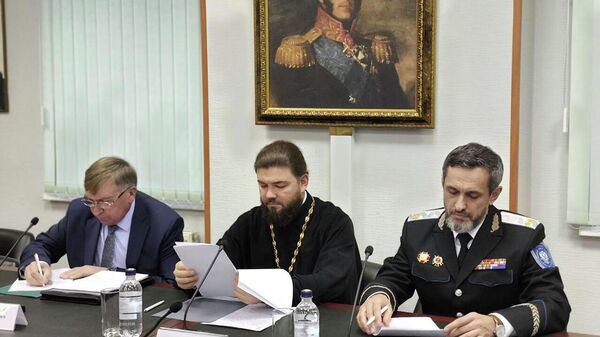 Заседание постоянной комиссии по взаимодействию с Русской православной церковью Совета при Президенте РФ по делам казачества в Москве