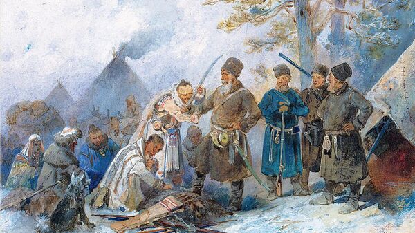 Николай Каразин. Подведение сибирских инородцев под высокую Царскую руку. 1640-е годы