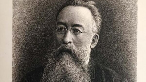 Портрет Николая Каразина. Книга Мои сказки Николая Каразина, Санкт-Петербург, 1895 год.