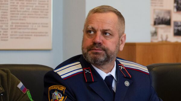 Проректор по казачьей культуре МГУТУ Алексей Хаюров