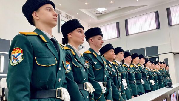 Слет молодежи Уссурийского казачьего войска