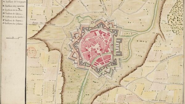 Столица русской Франции крепость Мобёж