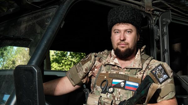 Боец-казак с позывным Сокол, фото Артура Емельянова Боец-казак с позывным Сокол, фото Артура Емельянова