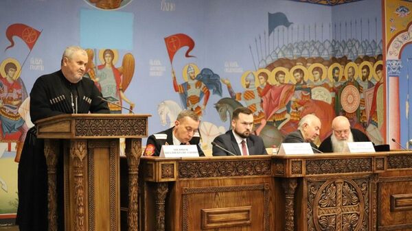 Заседание совета атаманов Кубанского казачьего войска