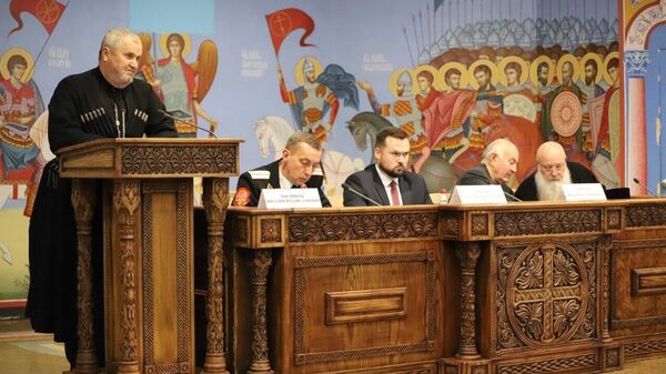 Заседание совета атаманов Кубанского казачьего войска