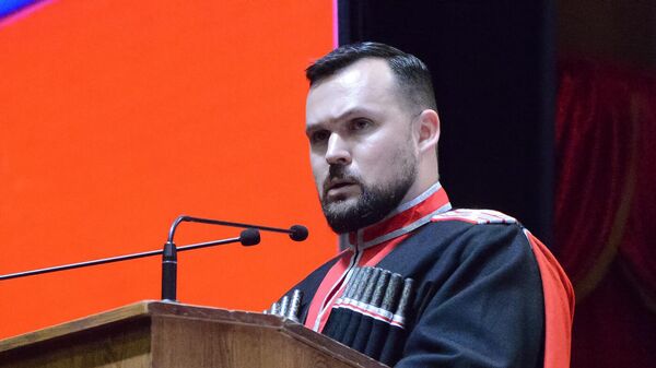 Врио атамана Кубанского казачьего войска Александр Агибалов