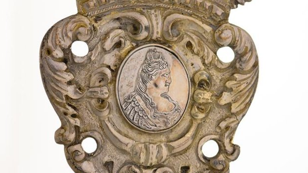 Фрагмент именного ковша Ивана Краснощекова 