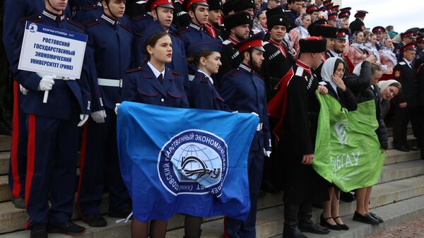 Студенты казачьих вузов