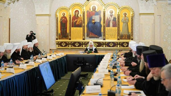 Заседание Священного синода и Высшего церковного совета РПЦ