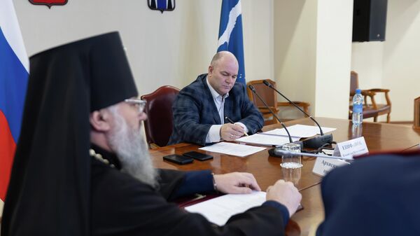 Заседание рабочей группы по делам казачества в Сахалинской области