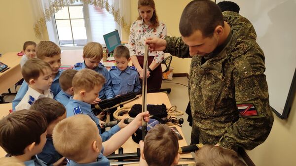 Урок в Православной Свято-Владимирской гимназии 