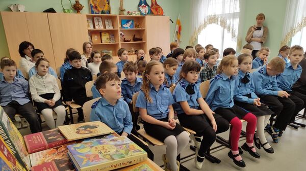 Урок в Православной Свято-Владимирской гимназии 