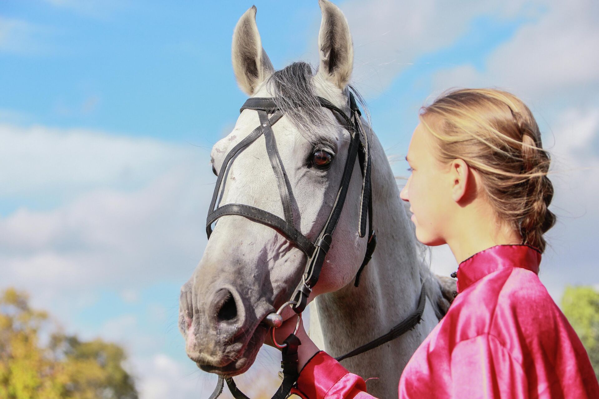 Участница фестиваля Казачья станица Москва  - РИА Новости, 1920, 21.01.2026