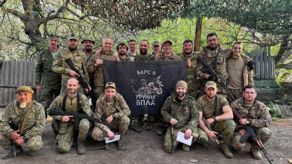 Александр Чернявский в группе БПЛА Барс-9