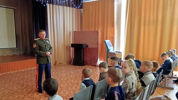 Сергей Убушаев с учениками