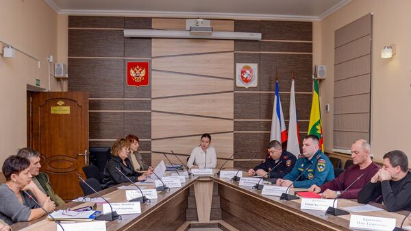 Заседание рабочей группы по делам казачества в Евпатории 