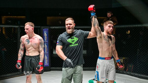 Участники первого турнира Казачий вольный бой в Хабаровске