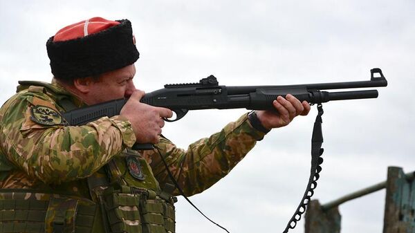 Казак ВКО ЦКВ на сборах